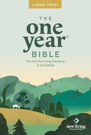 One Year Bible NLT, Large Print Thinline Edition (Softcover)