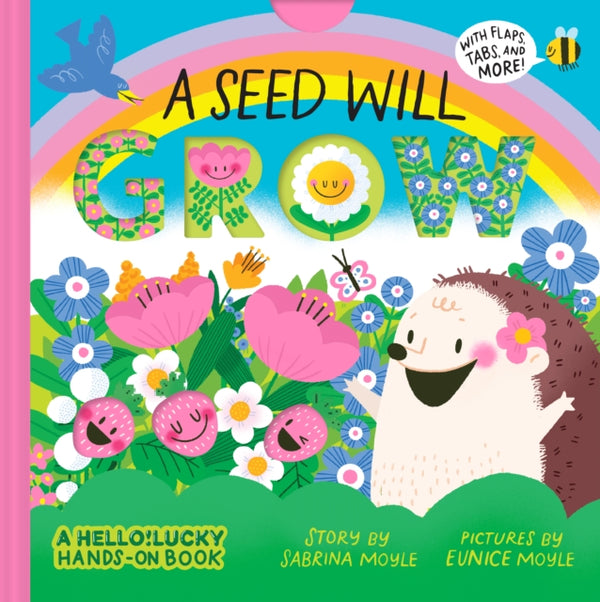 A Seed Will Grow (A Hello!Lucky Hands-On Book) : An Interactive Board Book-9781419759826
