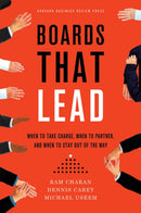 Boards That Lead : When to Take Charge, When to Partner, and When to Stay Out of the Way-9781422144053