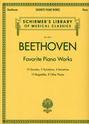 Beethoven - Favorite Piano Works : Schirmer'S Library of Musical Classics