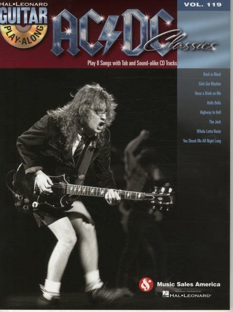 AC/DC Classics : Guitar Play-Along Volume 119-9781423489207