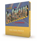 Greetings from Los Angeles Puzzle 1000 Pieces-9781423668817