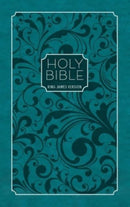 KJV Holy Bible Zip Turquoise-9781424565597
