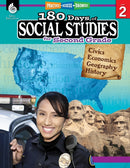 180 DaysT: Social Studies for Second Grade : Practice, Assess, Diagnose-9781425813949