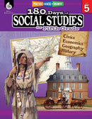 180 DaysT: Social Studies for Fifth Grade : Practice, Assess, Diagnose-9781425813970