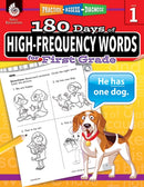 180 DaysT: High-Frequency Words for First Grade : Practice, Assess, Diagnose-9781425816346