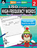 180 DaysT: High-Frequency Words for Second Grade : Practice, Assess, Diagnose-9781425816353