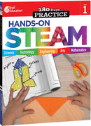 180 DaysT: Hands-On STEAM for Grade 1 : Practice, Assess, Diagnose-9781425825287