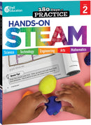 180 DaysT: Hands-On STEAM for Grade 2 : Practice, Assess, Diagnose-9781425825294
