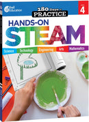 180 DaysT: Hands-On STEAM for Grade 4 : Practice, Assess, Diagnose-9781425825317