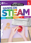 180 DaysT: Hands-On STEAM for Grade 5 : Practice, Assess, Diagnose-9781425825324