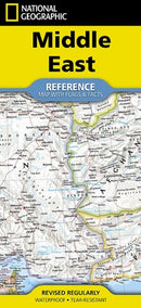 National Geographic Middle East Map