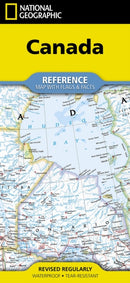 National Geographic Canada Reference Map