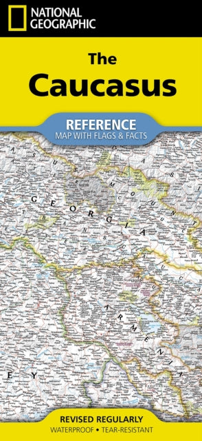 National Geographic Caucasus Map