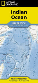 National Geographic Indian Ocean Map