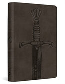 ESV Compact Bible (TruTone, Silver, Sword Design)-9781433551383
