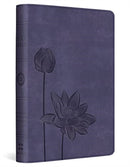 ESV Compact Bible (TruTone, Lavender, Bloom Design)-9781433551390