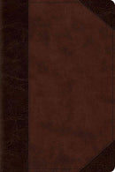 ESV Personal Reference Bible (TruTone, Brown/Walnut, Portfolio Design)