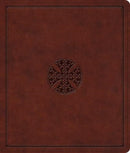 ESV Journaling Bible (TruTone, Brown, Mosaic Cross Design)