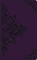ESV Large Print Value Thinline Bible (TruTone, Lavender, Filigree Design)