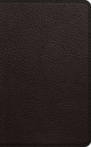ESV Pocket Bible (Buffalo Leather, Deep Brown)