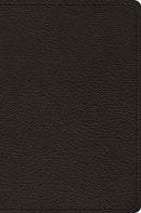 ESV Preaching Bible, Verse–by–Verse Edition (Goatskin, Black)