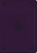 ESV Single Column Journaling Bible, Large Print (TruTone, Lavender, Ornament Design)