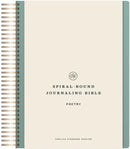 ESV Spiral–Bound Journaling Bible, Poetry (Hardcover)