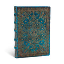 Azure (Equinoxe) Midi Lined Hardcover Journal (Elastic Band Closure)-9781439735589