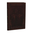 Black Moroccan Bold Mini Lined Softcover Flexi Journal (176 pages)-9781439753330