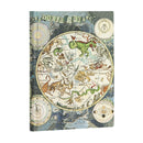 Celestial Planisphere Midi Lined Softcover Flexi Journal-9781439756164