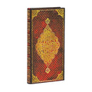 Golden Trefoil Slim Lined Journal (Elastic Band Closure)-9781439763650