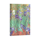 Van Gogh's Irises Midi Lined Hardcover Journal-9781439782040