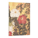 Natsu (Rinpa Florals) Midi Unlined Hardback Journal (Wrap Closure)-9781439796108