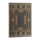 Onyx (Asterales) Midi Lined Hardback Journal (Elastic Band Closure)-9781439796146