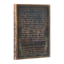 Michelangelo, Handwriting (Embellished Manuscripts Collection) Ultra Lined Softcover Flexi Journal (Elastic Band Closure)-9781439796344