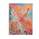 Firebird (Birds of Happiness) Ultra Unlined Hardback Journal (Elastic Band Closure)-9781439796801
