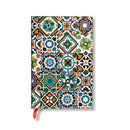 Porto (Portuguese Tiles) Mini Hardback Address Book (Elastic Band Closure)-9781439798140