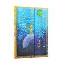 Saint-Exupery, The Little Prince (Embellished Manuscripts Collection) Midi Lined Hardcover Journal (Wrap Closure)-9781439798812