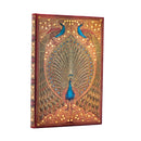 Hafiz's Peacocks (Sangorski & Sutcliffe) Mini Lined Hardcover Journal (Elastic Band Closure)-9781439798911