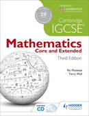 Cambridge IGCSE Mathematics Core and Extended 3ed + CD