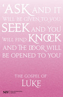 NIV Gospel of Luke-9781444702873