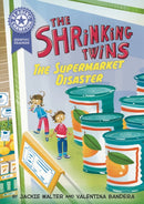 Reading Champion: Graphics: The Shrinking Twins: Supermarket Disaster : Book band Purple 8-9781445193489
