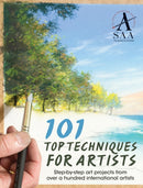 101 Top Techniques for Artists : Step-By-Step Art Projects from Over a Hundred International Artists-9781446303801