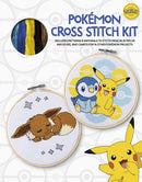 PokeMon Cross Stitch Kit : Includes Patterns and Materials to Stitch Pikachu & Piplup, & Evee, and Charts for 16 Other PokeMon Projects-9781446310618