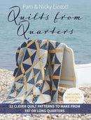 Quilts from Quarters : 12 Clever Quilt Patterns to Make from Fat or Long Quarters-9781446314081