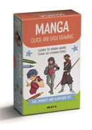 Manga Quick and Easy Drawing Deck : Learn to Draw More Than 50 Characters!-9781446314753