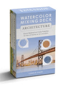 Watercolor Mixing Deck: Architecture : Quick Reference Color Palettes to Use at Home or on Location-9781446316719