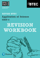 Pearson REVISE BTEC First in Applied Science: Application of Science - Unit 8 Revision Workbook for 2026 and 2027 exams