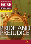 Pride and Prejudice York Notes GCSE English Literature Study Guide - for 2026, 2027 exams-9781447982227